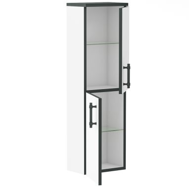 IMPRESE Пенал подвесной комбинированный BLACK EDGE (f32113W)